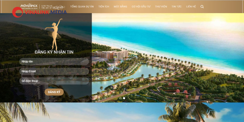 Mẫu Landing page bán hàng ngành Bất động sản